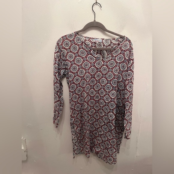 Roberta Roller Rabbit Geoprint Tunic Size 16 - Picture 1 of 2